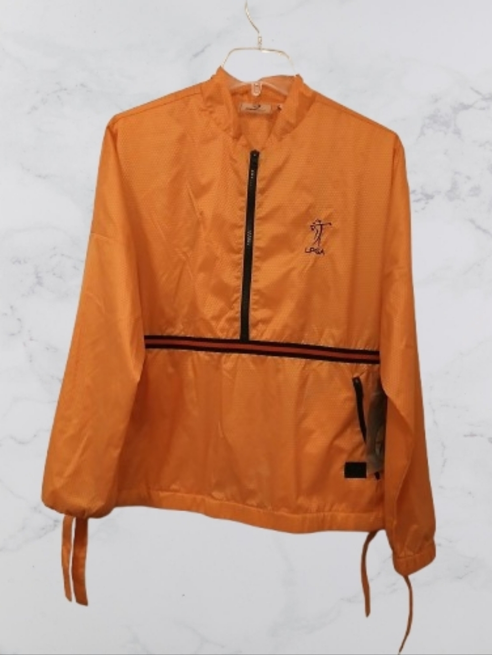 NWT Foray Golf EGA Jacket Women's Size M Tangerine Limited 96 Of 150 Reflective